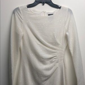 Ivory Sequin Vince Camuto Dress